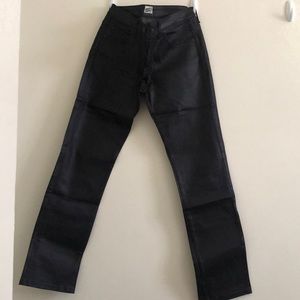 Naked & Famous Denim Wax Coated Indigo Stretch